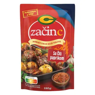 Cili Mix Zacin C 180g