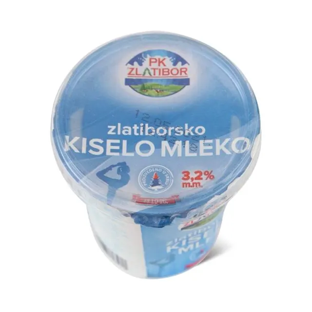 Zlatiborsko kiselo mleko 3,2%mm 380ml PK ZLATIBOR