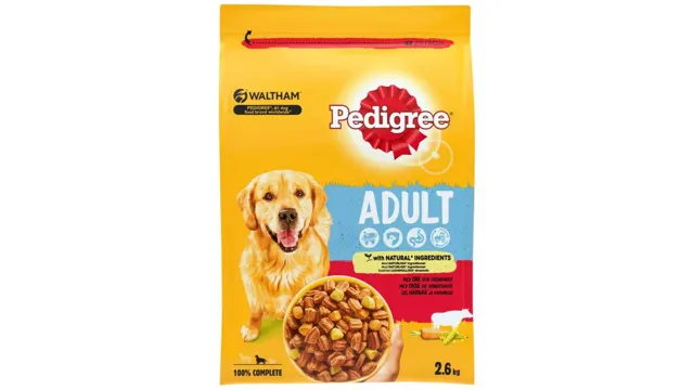 Briketi govedina&povrce Pedigree 2,6kg Pedigree