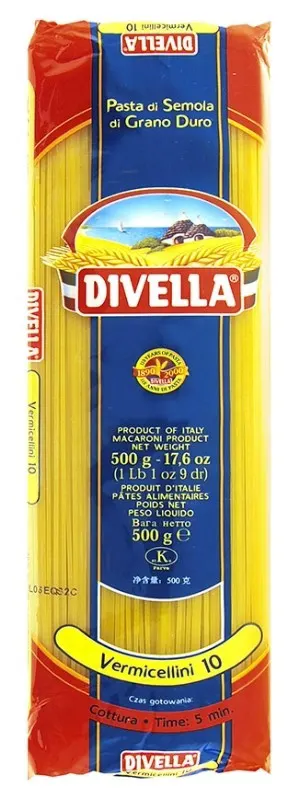 VERMICEILLINI 500 g Divella DIVELLA