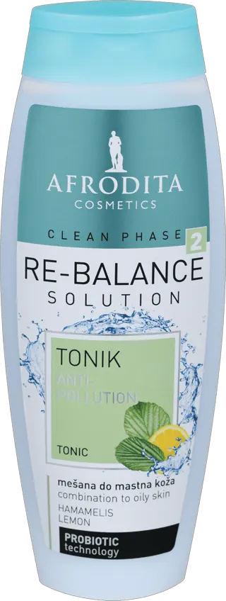 TONIK ZA LICE CLEAN PHASE REBAL. AFRODITA 200ML