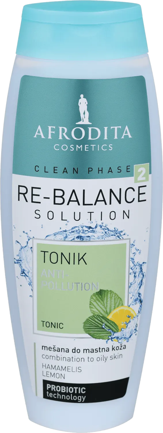 TONIK ZA LICE CLEAN PHASE REBAL. AFRODITA 200ML AFRODITA