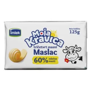 Maslac Moja Kravica 60% 125g