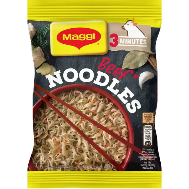 Nudle Maggi sa ukusom govedine 59,2g Maggi nudle