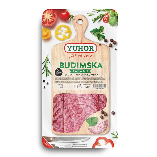 KOBASICA BUDIMSKA SLAJS 100G YUHOR YUHOR