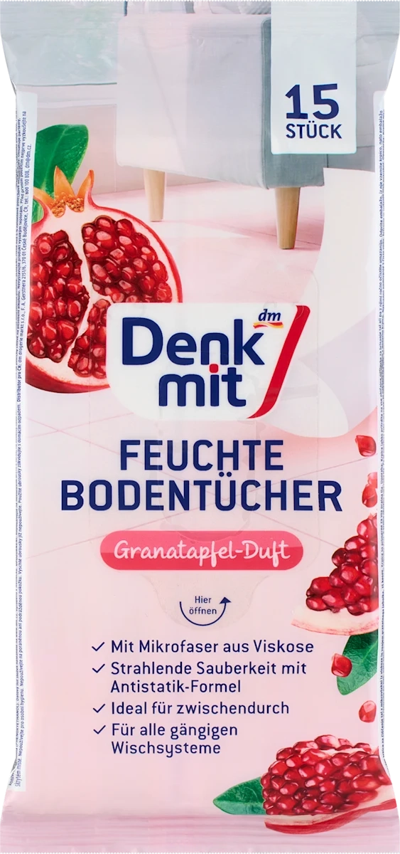 Denkmit vlažne maramice za pod nar 15kom Denkmit