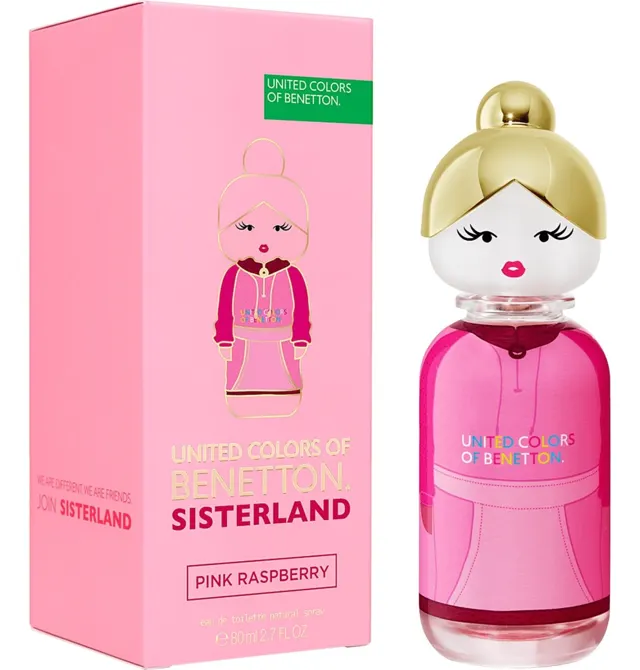 BNT SISTER. PINK RASPBERRY edt 80ml w Benetton