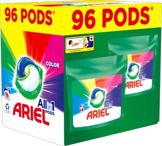 DETERDZENT ARIEL PODS COLOR 96 CTS