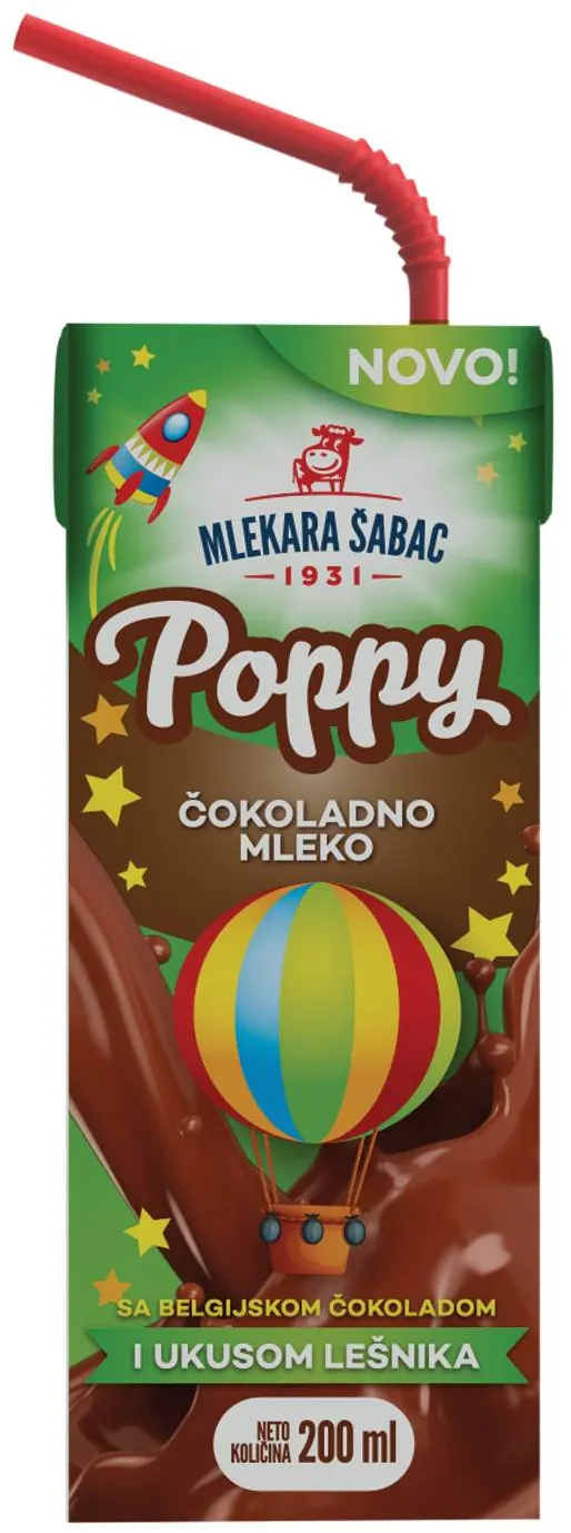 SABAC POPPY 200ml BELGIJSKA COKO I LESNIK MI FINANCE DOO ŠABAC