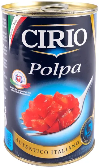 PARADAJZ KOMADIĆI U SOPSTVENOM SOKU PASTERIOVANI 400 GR CIRIO
