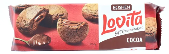 KEKS LOVITA KAKAO KREM 127G ROSHEN ROSHEN