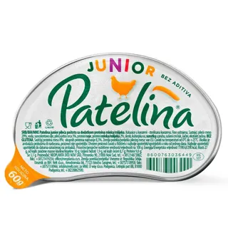 Patelina junior pasteta 60g #12 Neopl.