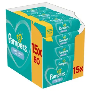 Vlazne maramice Pampers Fresh 15x80 kom
