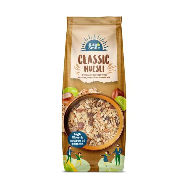 MUSLI CLASSIC 750G RISE&SMILE RISE&SMILE