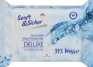 Sanft&Sicher vl.toal. pap. 99% voda 50/1