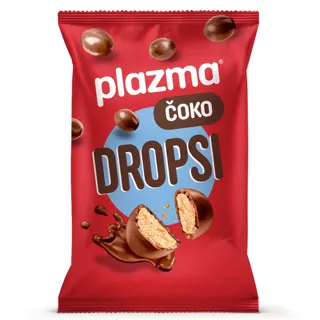 BOMBON ČOKO DRAŽEJE BAMBI PLAZMA ČOKO DROPSI 90G