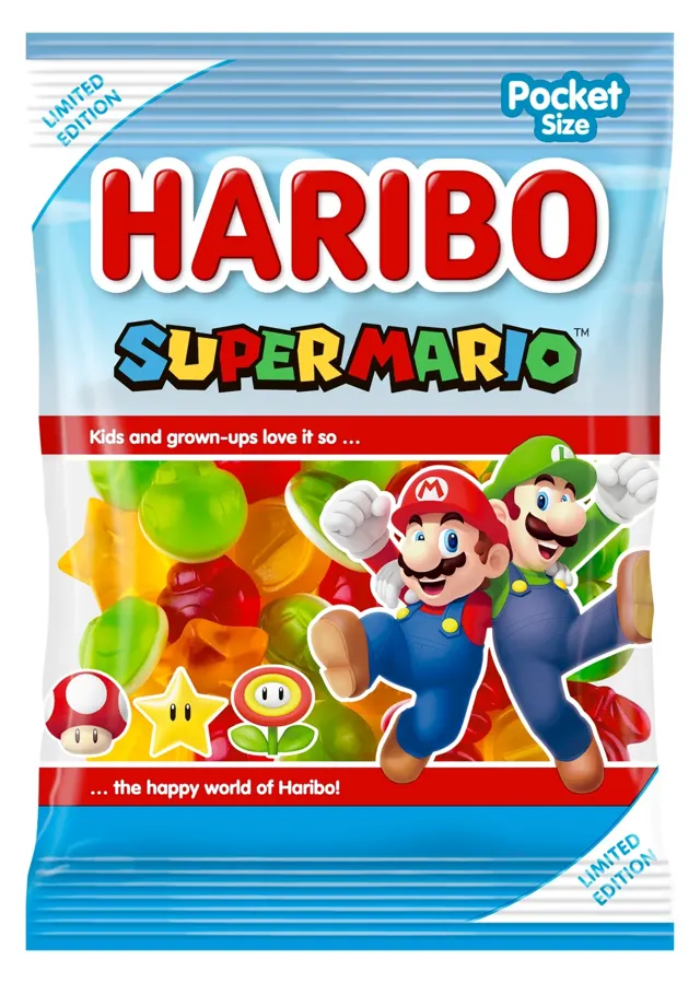 RIM HARIBO 85g SUPER MARIO HARIBO