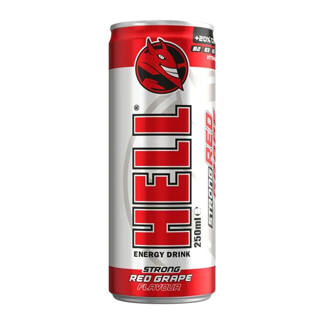 ENERGETSKO PIĆE HELL LIMENKA RED GRAPE 0.25L HELL