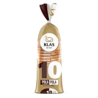 Pola pola rezani hleb Klas 500g