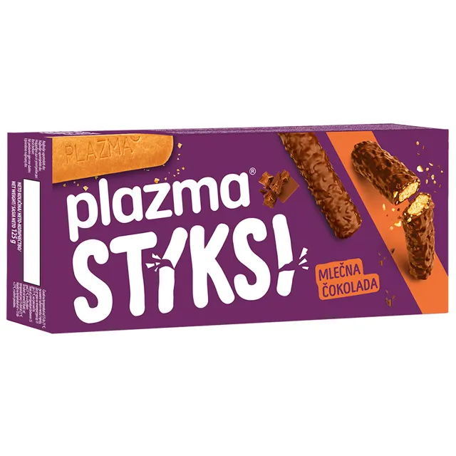Keks Plazma Stiksi 125g Plazma