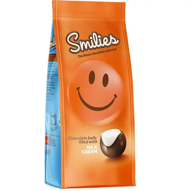 Bombonjera mlecni krem Smilies 138g Smilies
