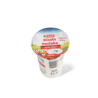 Kisela pavlaka 20%mm Maxi 180g