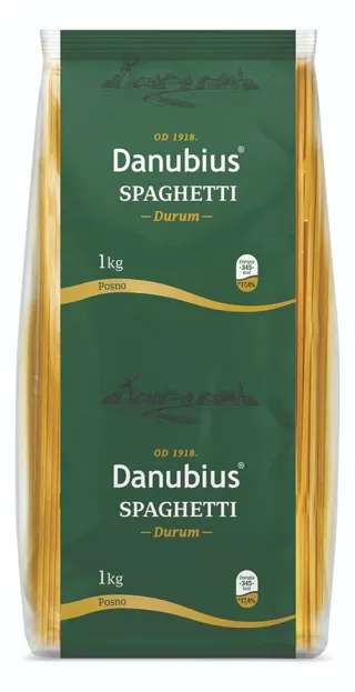TESTENINA SPAGHETTI 96D 1kg DANUBIUS