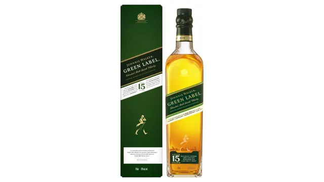 WHISKEY JW 15Y GREEN LABEL 0.7l JOHNNIE WALKER