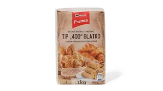 Psenicno brasno T400 glatko Maxi 1kg