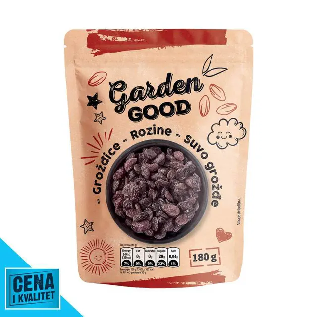 GROŽĐE TAMNO JUMBO 180G GG GARDEN GOOD