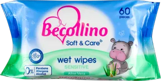 VLAZNE MARAMICE BECOLLINO SOFT&CARE SENSITIV 60/1