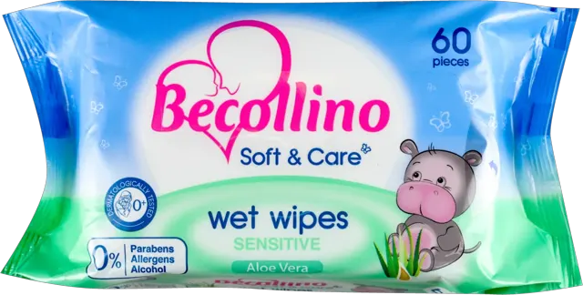VLAZNE MARAMICE BECOLLINO SOFT&CARE SENSITIV 60/1 MD INTERNACIONAL