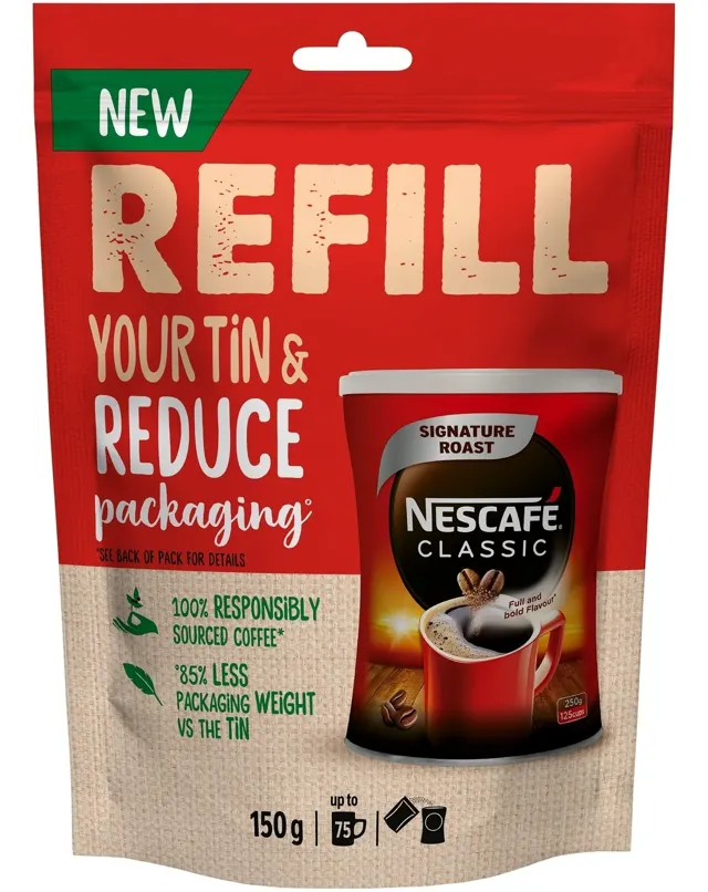 NESCAFE CLASSIC SACHET 16x150g HR NESCAFE