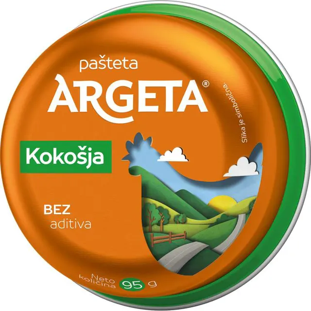 Pasteta kokosija Argeta 95g Argeta