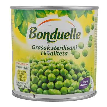 Grasak sterilisan mladi Bonduelle 400g Bonduelle