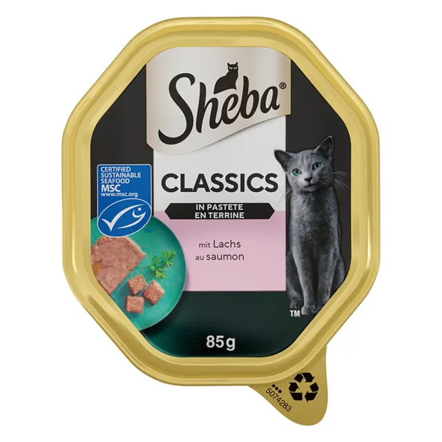 Hr.za macke cl.losos.vekna Sheba 85g Sheba
