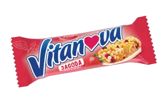 MUSLI BLOK PIONIR VITANOVA JAGODA 25G