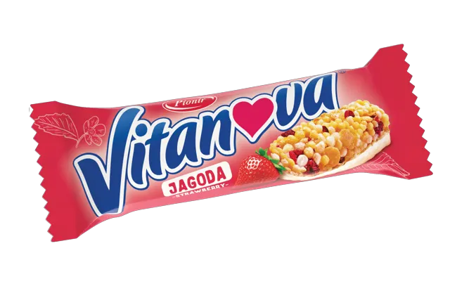 MUSLI BLOK PIONIR VITANOVA JAGODA 25G PIONIR
