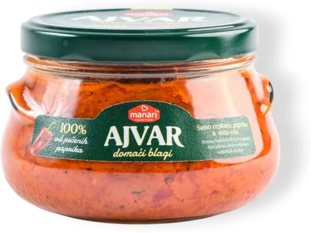 AJVAR DOMAĆI BLAGI 550 GR MANARI MANARI