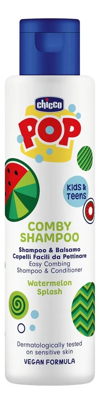 chicco POP šampon/balzam lubenica 250ml chicco