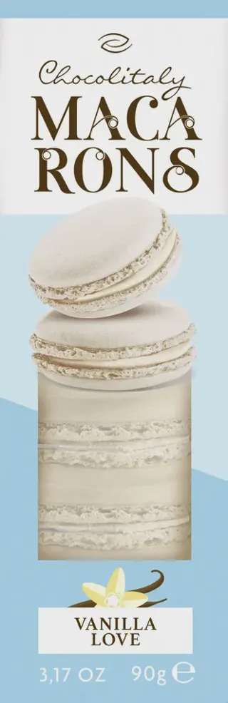 MACARONS BELA COKOLADA 90G