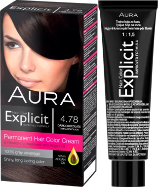 Farbe/kosu Argan oil Explicit Rosal 4.78