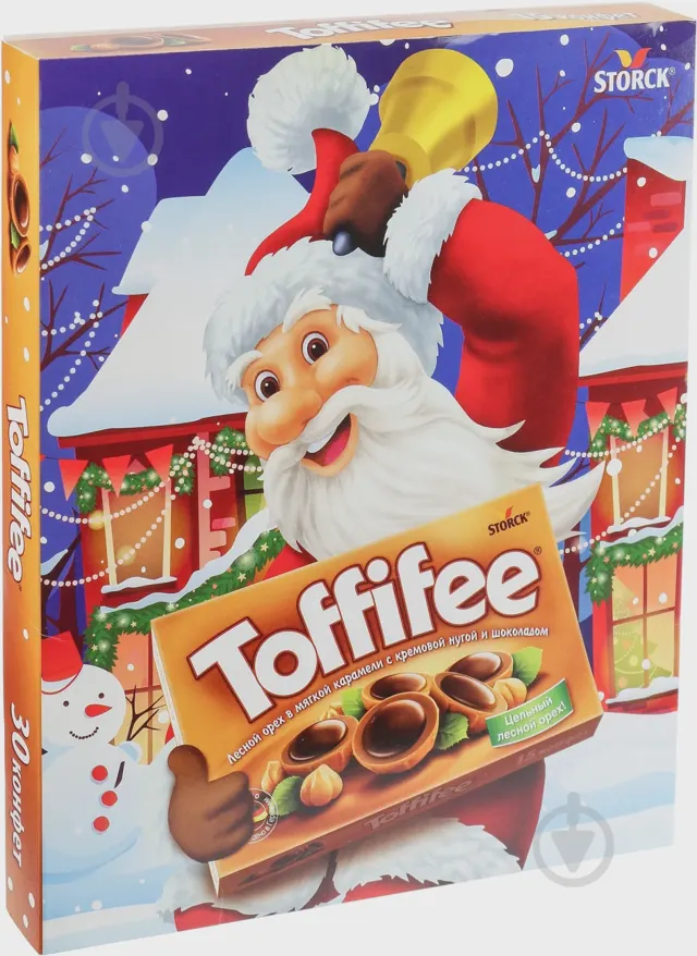 BOMBONJERA TOFFIFEE SANTA 250G STORCK