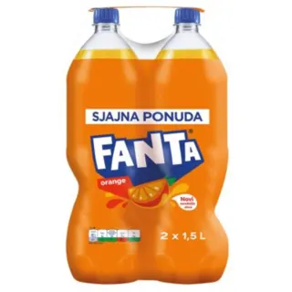 Fanta Orange 2x1,5l PET