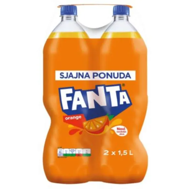Fanta Orange 2x1,5l PET Fanta