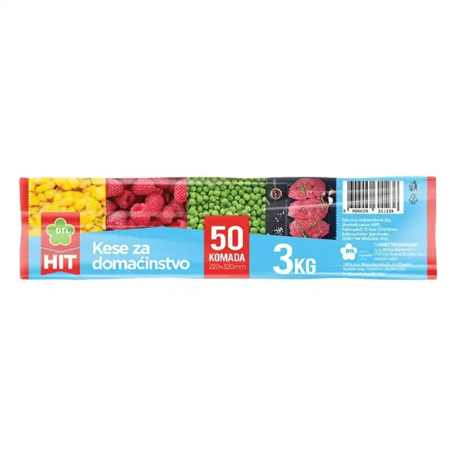 kese za domacinstvo na rolni 3kg PRM polipak POLIPAK DOO