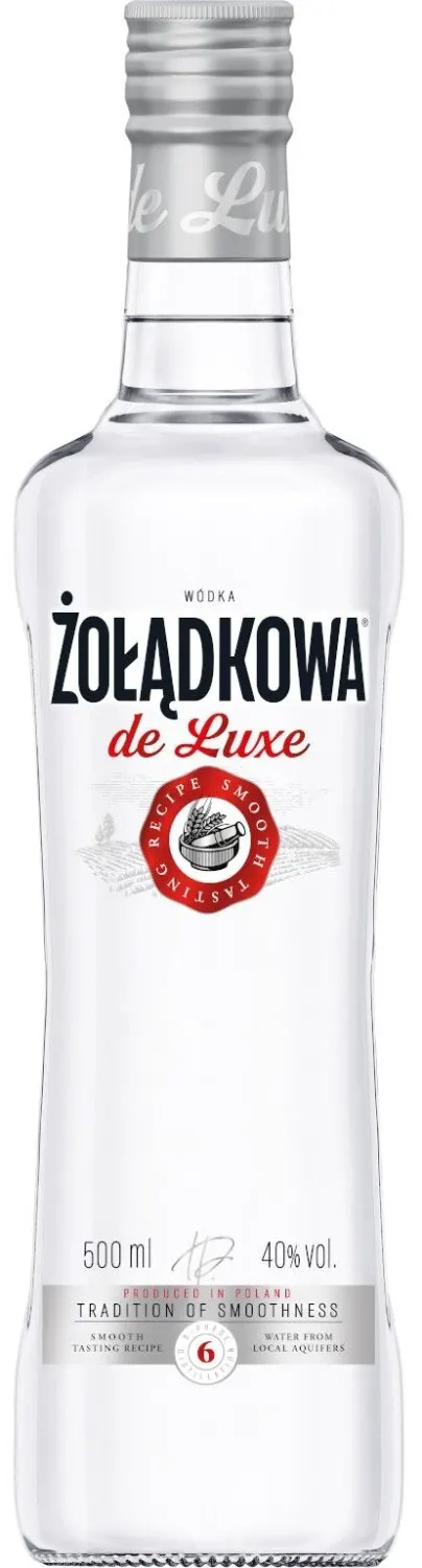 VODKA ŽOLADKOWA DE LUXE 0.5 L ŽOLADKOWA
