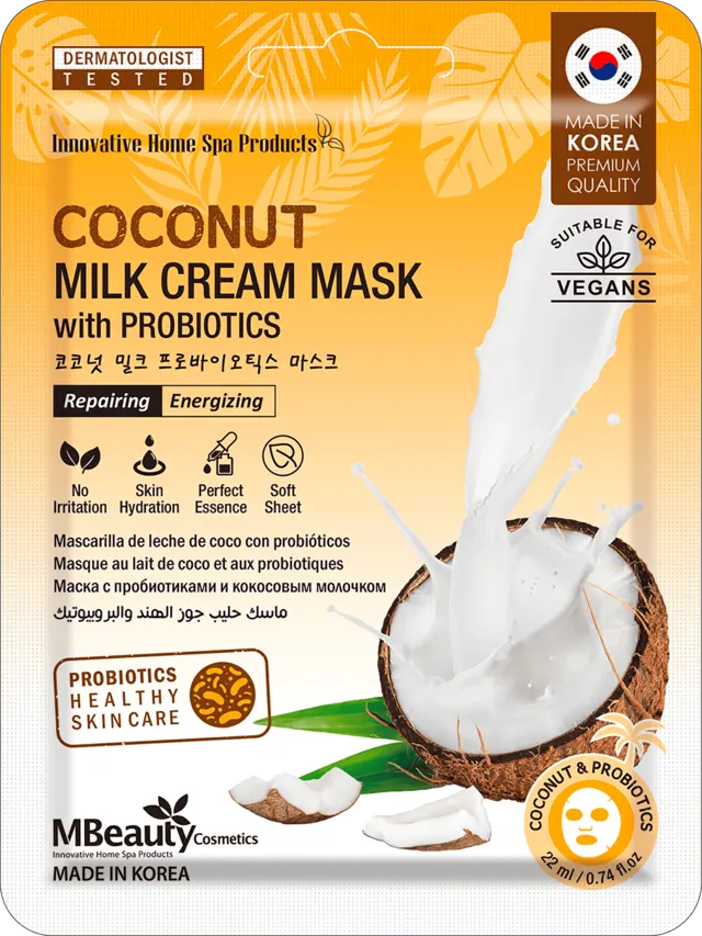MASKA ZA LICE COCON.MILK CREAM 22ML MB MBEAUTY