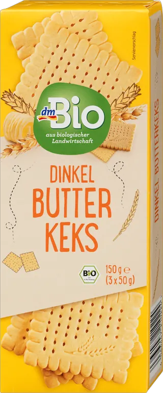 dmBio puter keks od spelte 150g