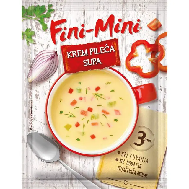 Fini mini krem pileca supa 18g #Podravka PODRAVKA